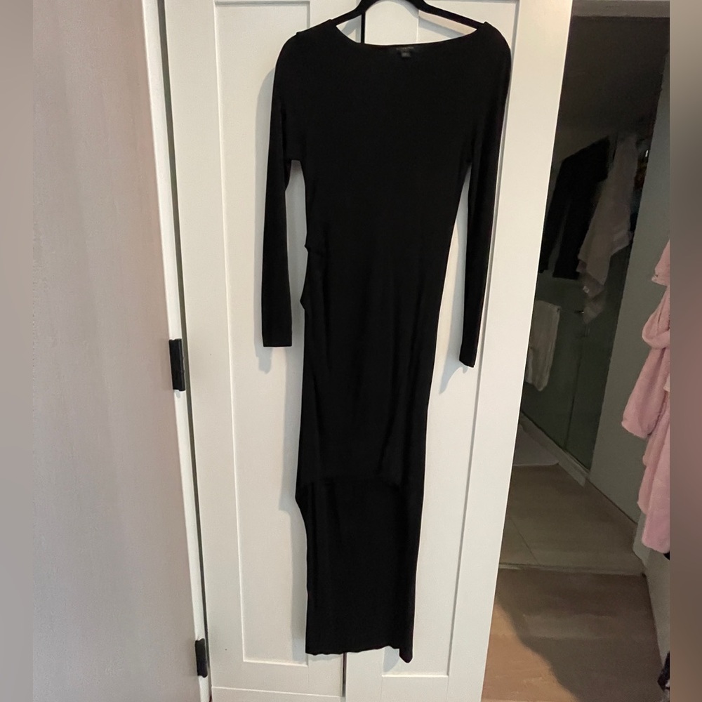 All Saints High Low Long sleeve dress size Med - Picture 4 of 4